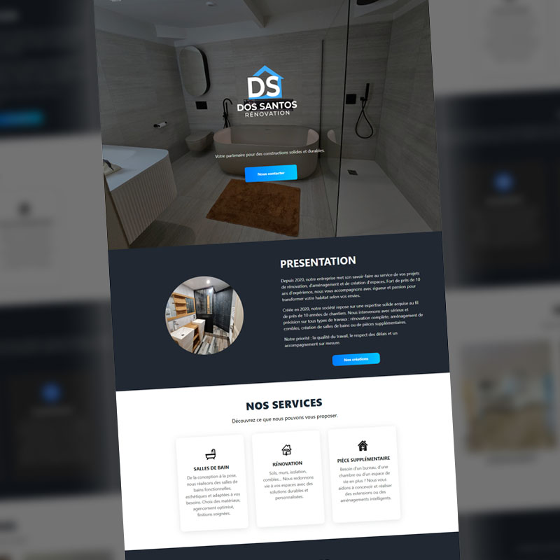 Dos Santos Rénovation - Artisan bâtiment Île-de-France