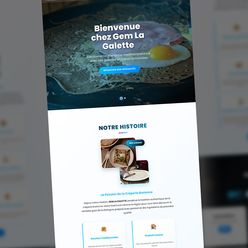 Gem La Galette - Food truck galettes Bretagne